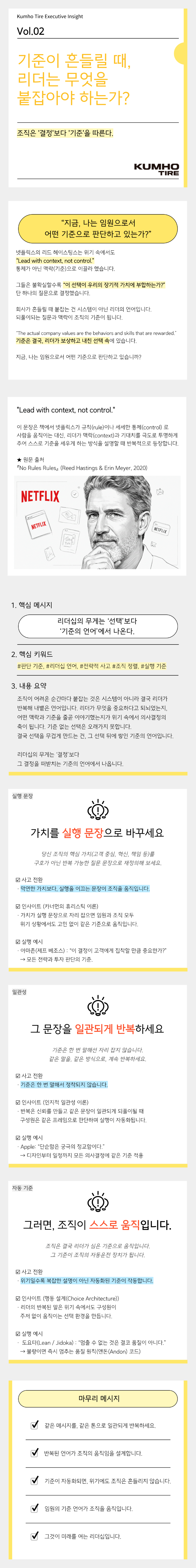 Vol.02 Kumho Tire Executive Insight의 썸네일 이미지