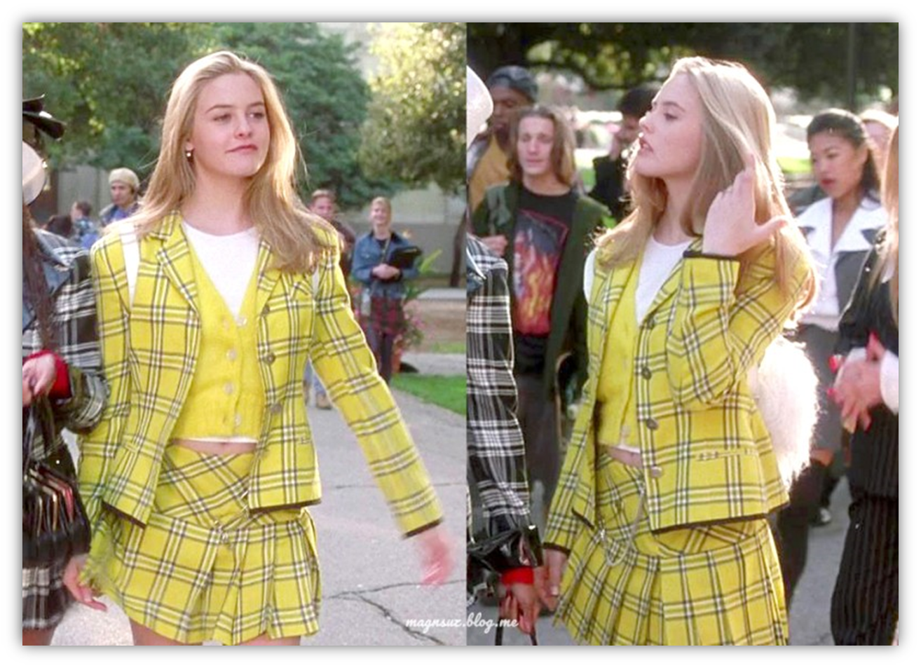 출처 : 영화 클루리스 / 여주인공의 패션이 대표적인 Y2K패션의 특징이야.