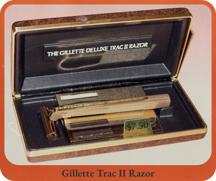 Figure.7 최초의 이중날 면도기 질레트 트랙 II