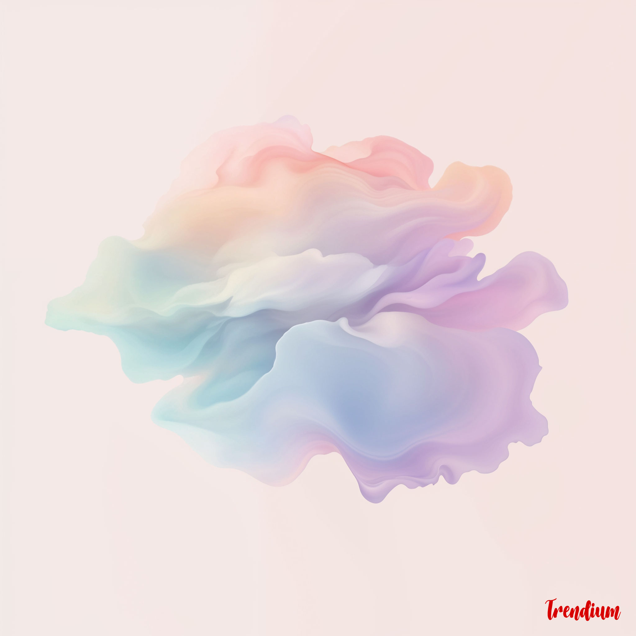 [prompt] Illustrate a pastel gradient blob with a soft, dreamy texture and subtle shadows.