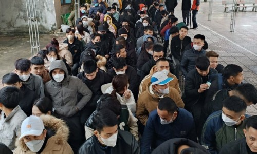 한국행 파견근로 시험 등록한 수천 명