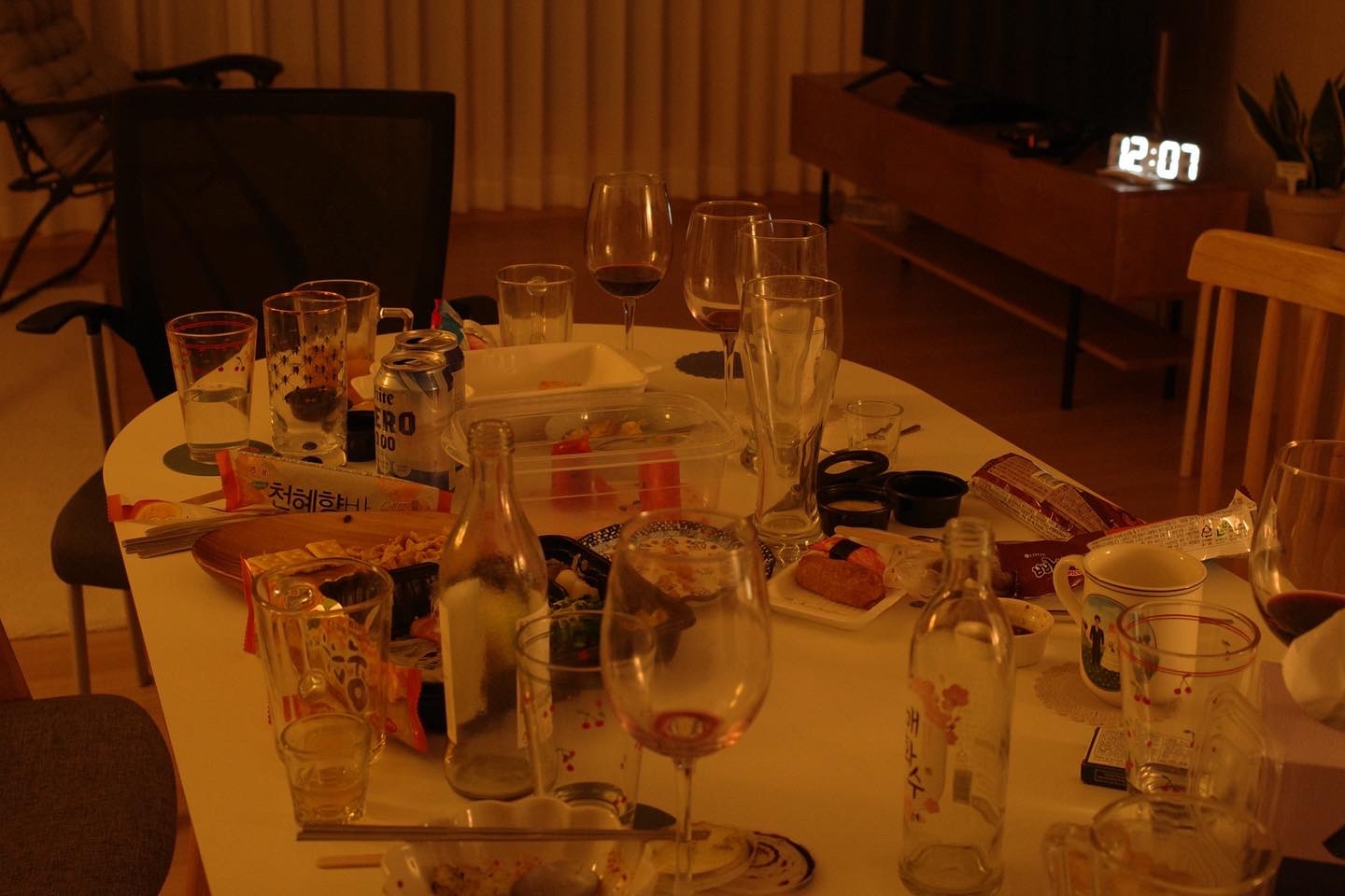 설거지 폭탄... 미안합니다...