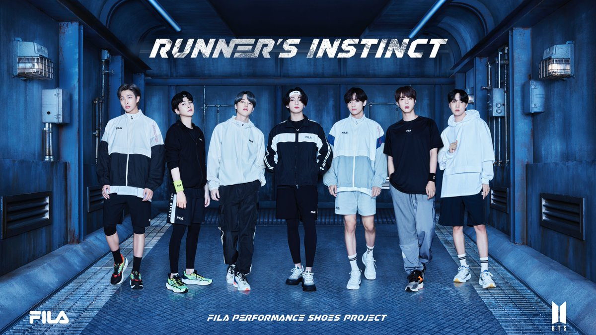 휠라 x BTS(방탄소년단) - Runners Instinct