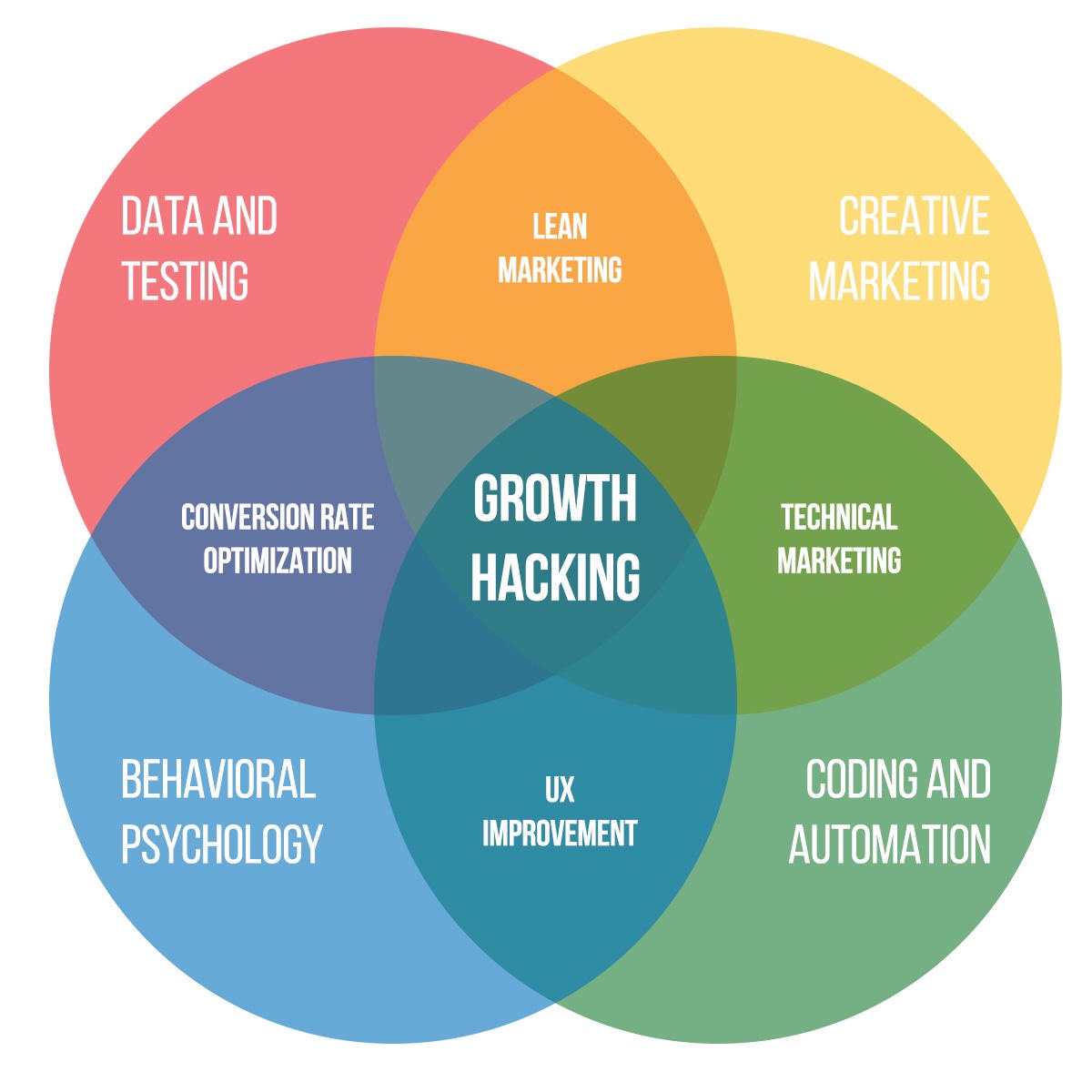  그로스 해킹의 개념 ⓒhttps://www.hypergrowth.io/growth-hacking-consultant-services