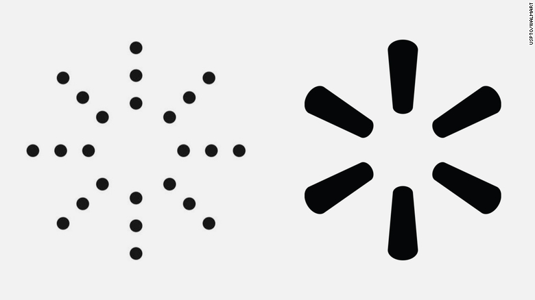 월마트와 이지의 로고 분쟁