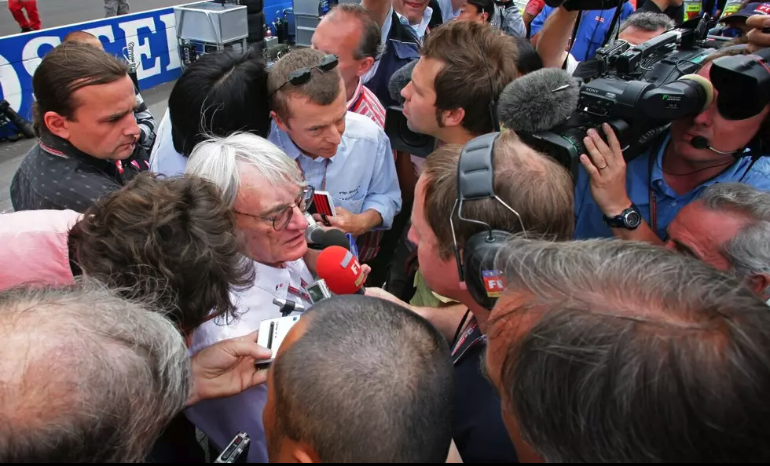 당시 F1 CEO 였던 에켈스톤... 