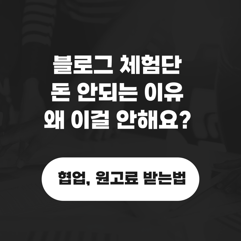 여행 블로그 체험단 활용 협업 기회 만들기의 썸네일 이미지