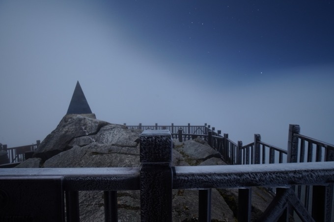 라오까이 사파의 판시판(Fansipan)산 정상