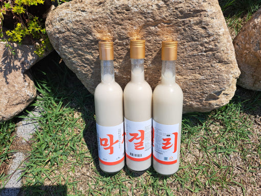 북흑조임진강쌀막걸리 ©평화마을양조장