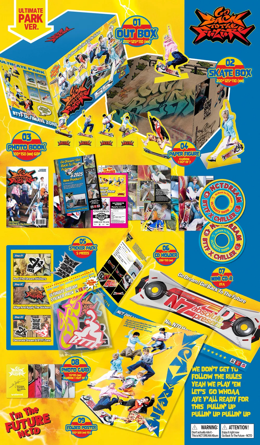 NCT DREAM - Go Back To The Future (Ultimate Park Ver.)