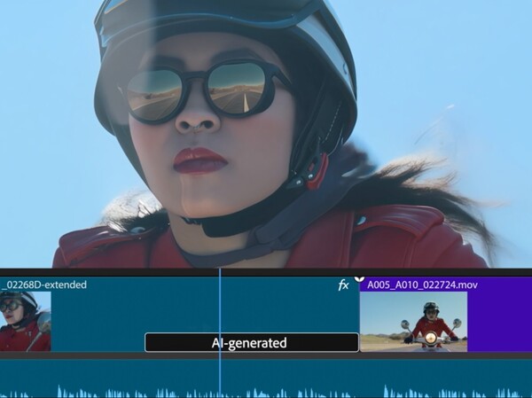 어도비 프리미어프로 생성형 확장 기능 이미지. [사진: 어도비]