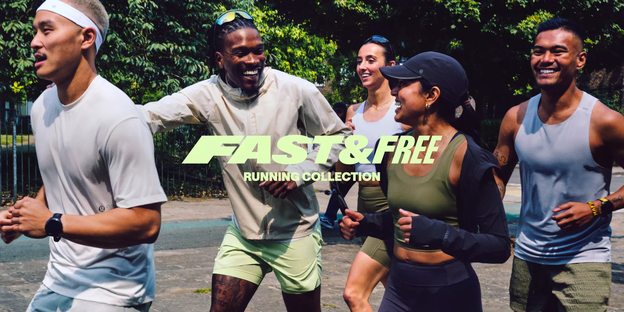 룰루레몬 패스트 앤 프리 컬렉션