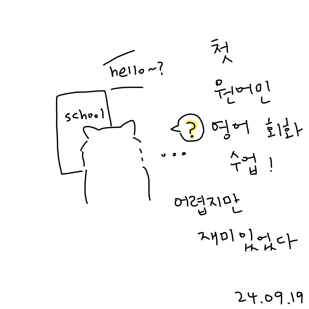 첫 영어 회화의 썸네일 이미지