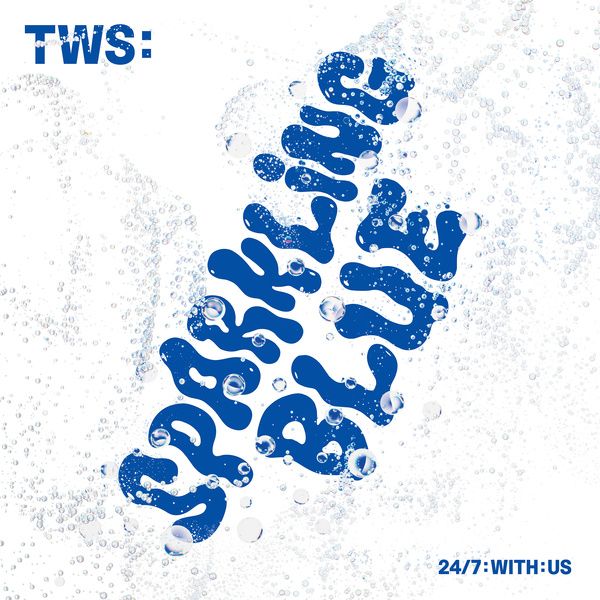 TWS - [Sparkling Blue] Album Cover