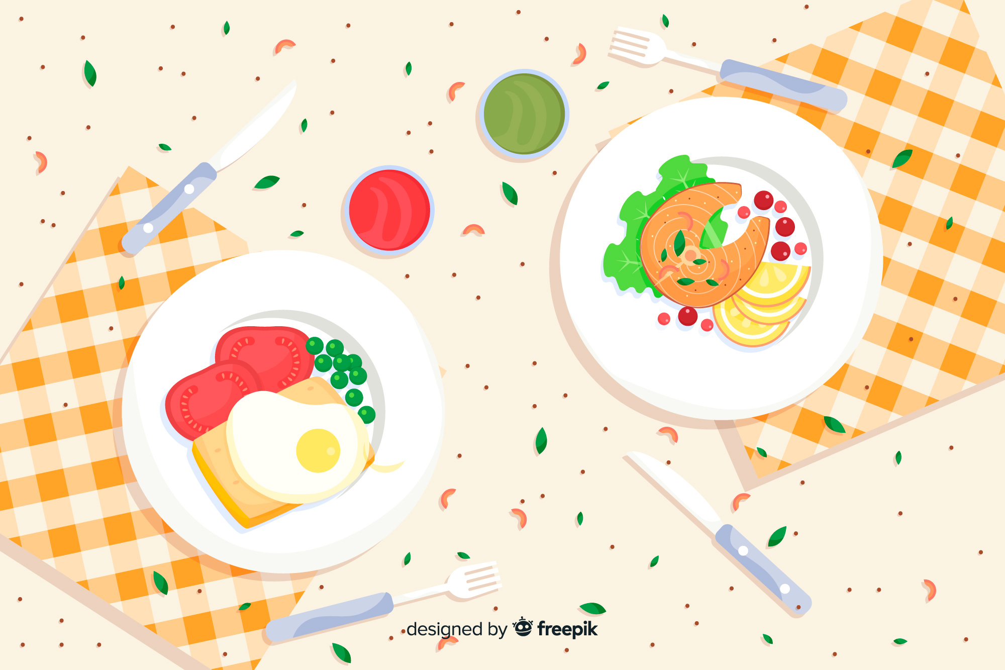원푸드 다이어트는 금물이에요! 계획을 잘 세워서 맛난 음식을 챙겨드세요! (출처: Freepik)