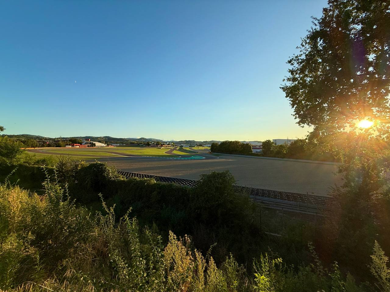 8월 30일 토요일, 해질녘의 피오라노