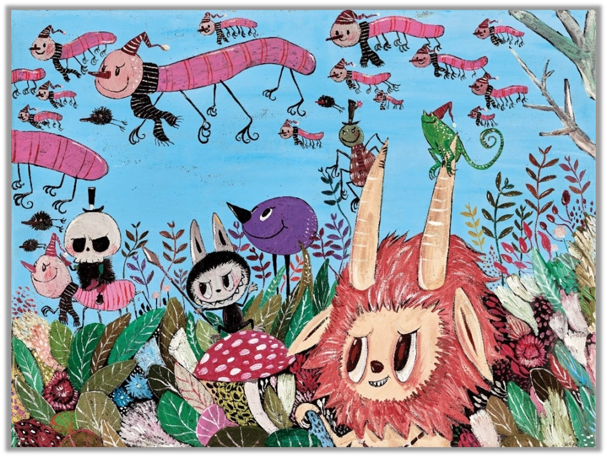 '더 몬스터스' 그림책에 등장하는 라부부 (출처 : 구글링)