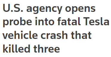 https://www.reuters.com/business/autos-transportation/us-agency-opens-probe-into-fatal-tesla-crash-that-killed-three-2022-05-18/