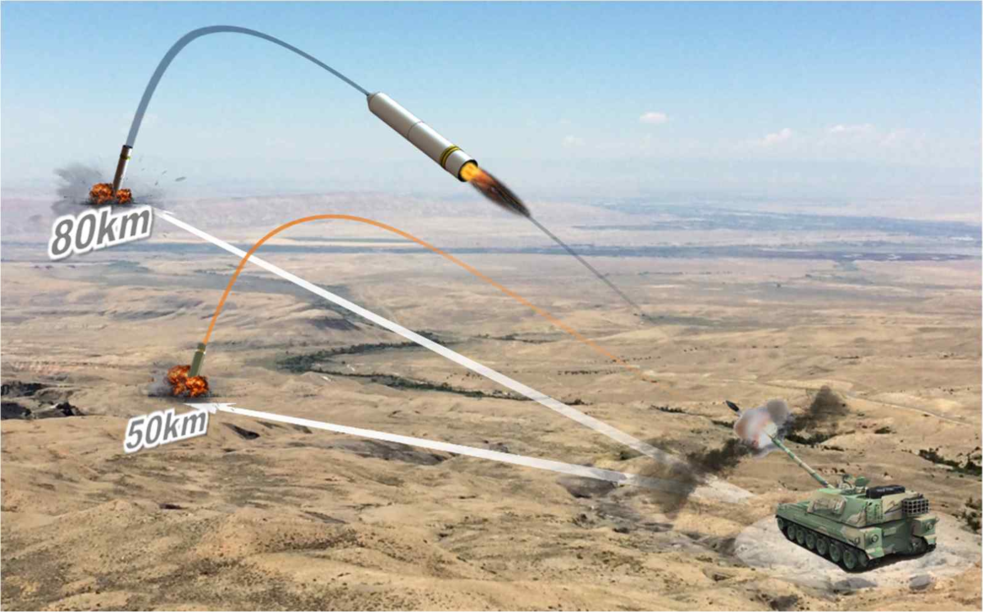 155mm 램제트탄 개념도