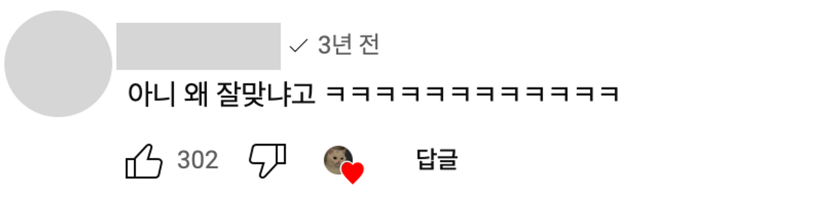 이미지 = 유튜브 채널 ‘Gnoea’ 영상 댓글 캡쳐(https://youtube.com/shorts/Yq6-K_IDl90?si=0H9HixTcqrCaxK2k)