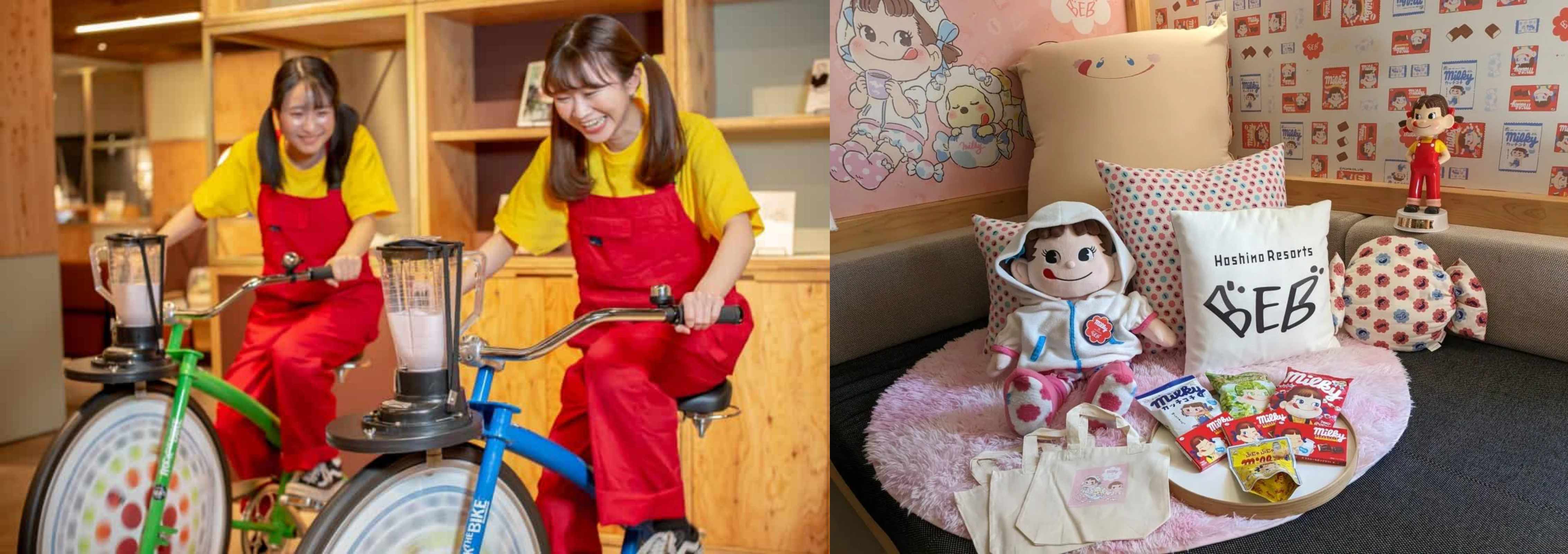 자전거로 만드는 스무디, 셰이커의 동력을 발구르기에서 얻어내는 거였어요🤭