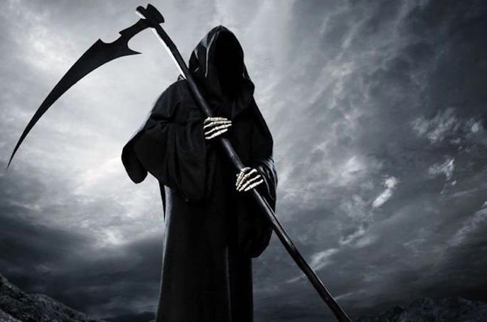 유럽 문화권의 저승사자, 낫을 든 그림 리퍼Grim Reaper