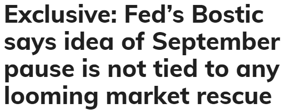 https://www.marketwatch.com/story/exclusive-feds-bostic-says-idea-of-september-pause-is-not-tied-to-any-looming-market-rescue-11654037112