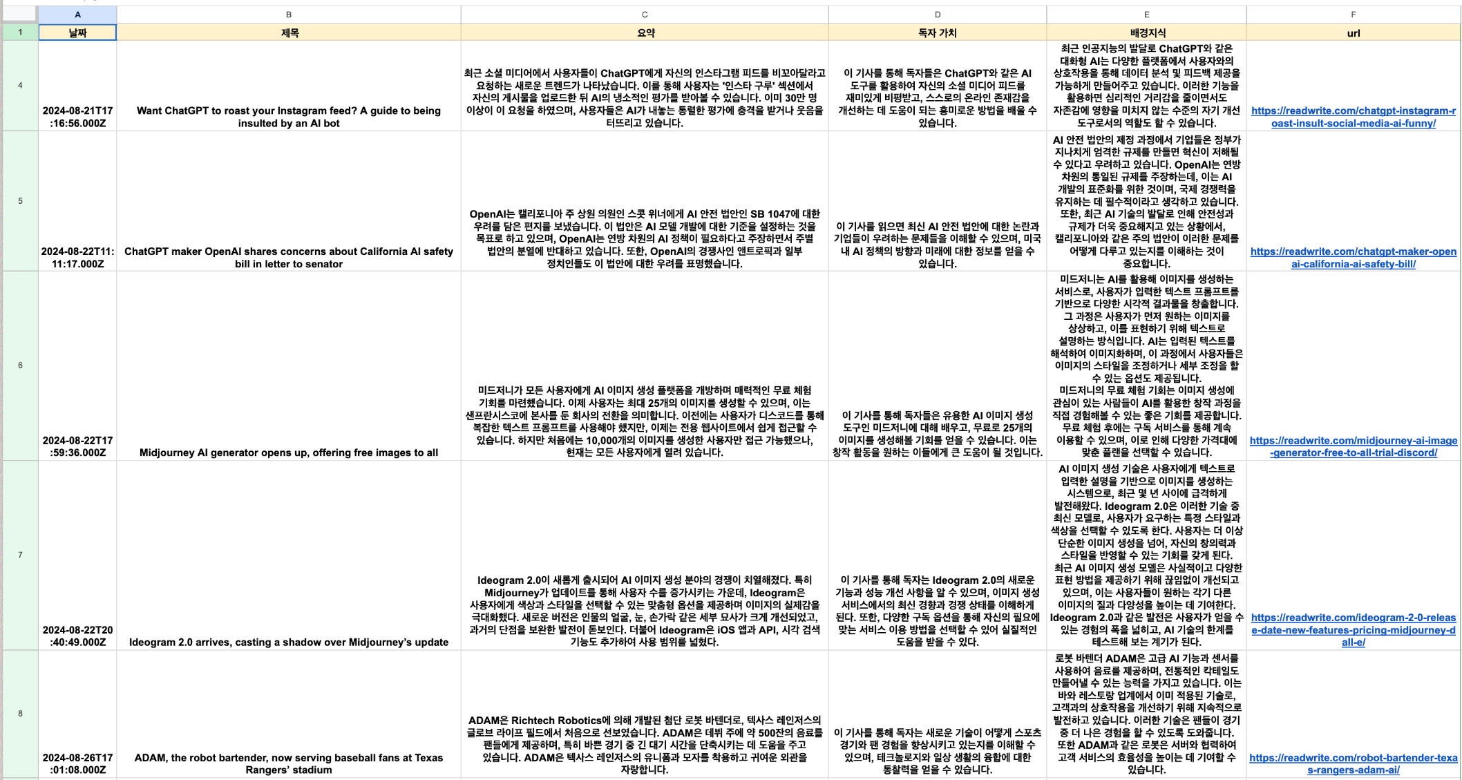 자료조사 예제