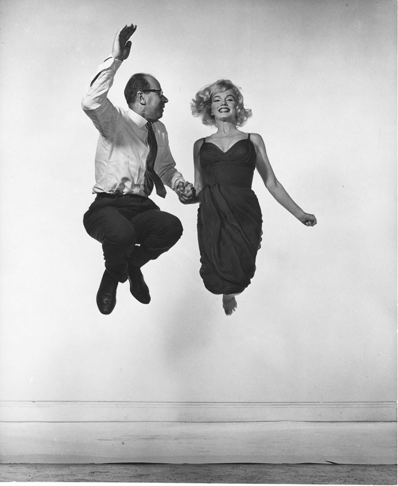 Marilyn Monroe et Philippe Halsman, 1959<br>Photograph Philippe Halsman,<br>©Philippe Halsman Archive / Magnum Photos<br>