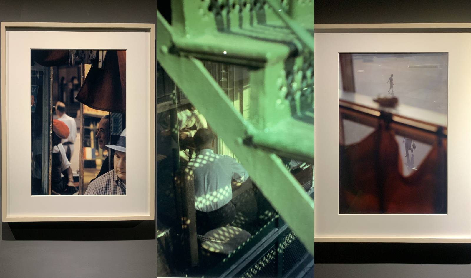 Reflection(1958), Tanager Steps (1952), Red Curtain (1956)