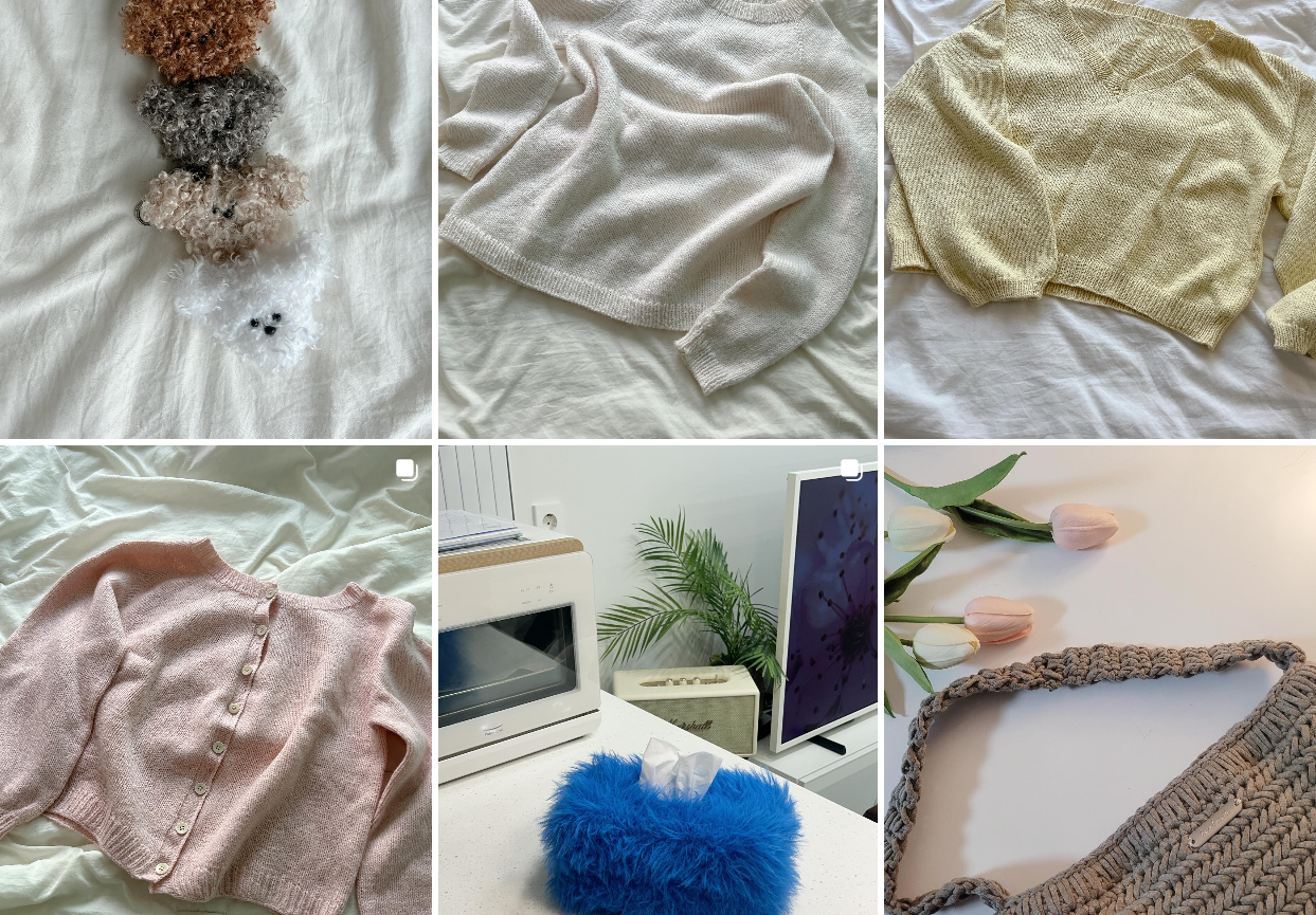 grace님의 뜨개질 계정 @knitting_alpaca_