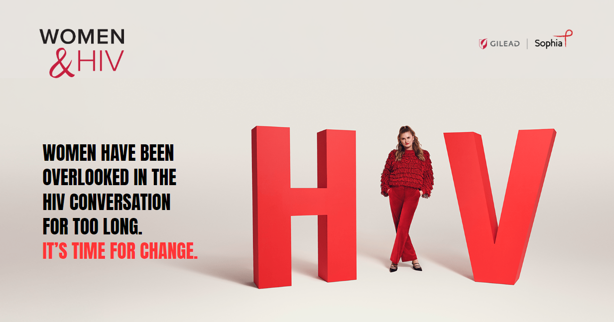 이미지를 누르면 캠페인 웹사이트로 이동해요. (이미지: Women&HIV)