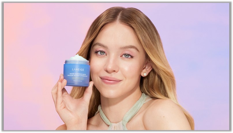 라네즈 미국 모델인 배우 시드니 스위스 (출처 : 라네즈)