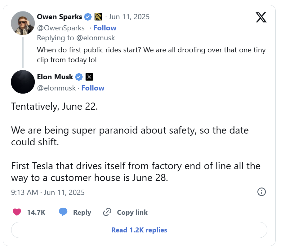 <출처 - Elon Musk 'X'>