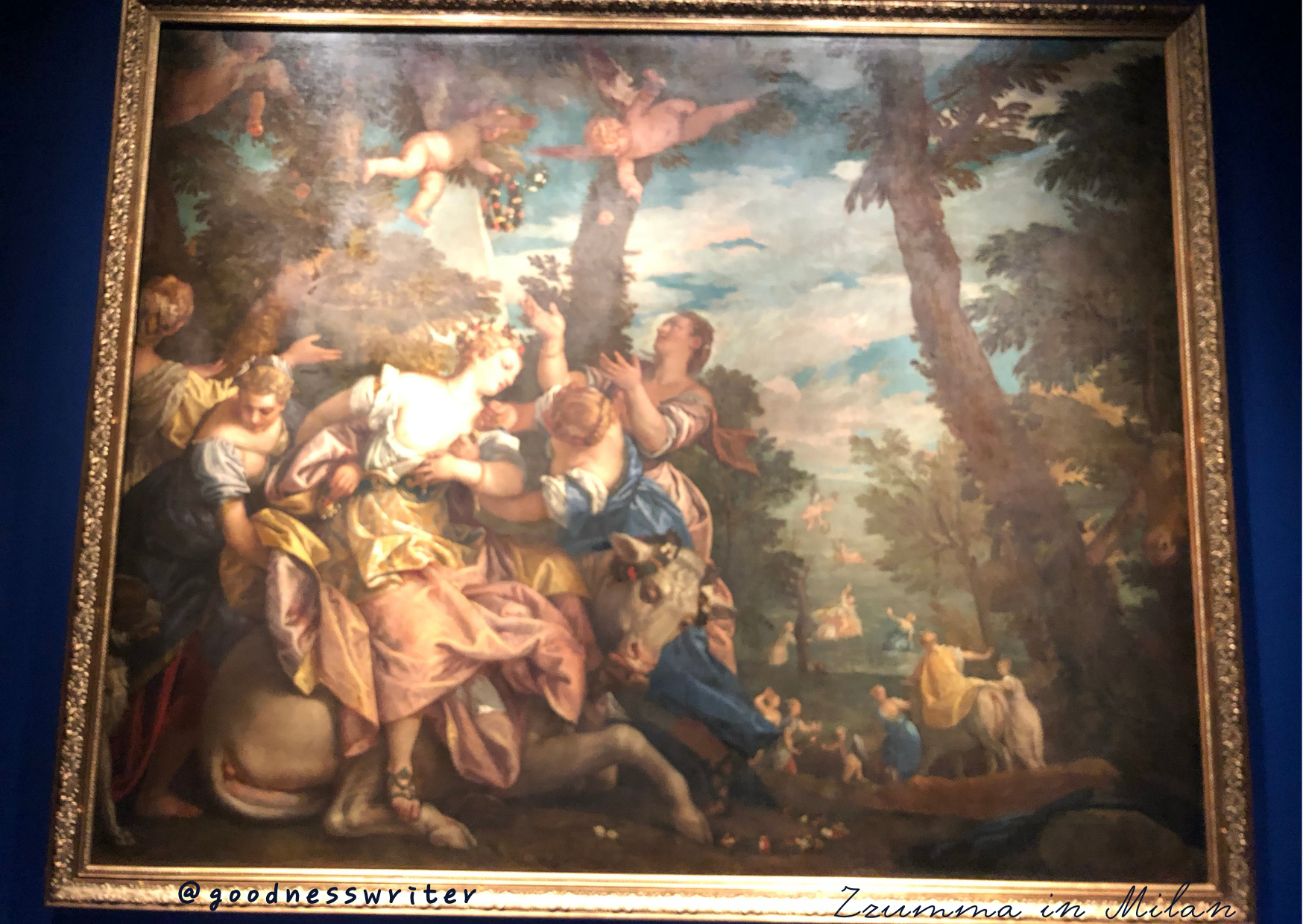 Paolo Veronese, (The Rape of Europa)