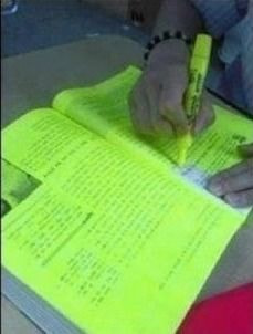 단 하나도 놓칠 수 없지! 모든 것에 밑줄을 쳐본다...