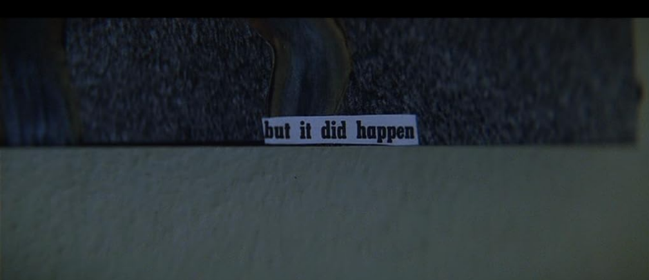 쏟아지는 개구리 비&nbsp;(영화 속 반복해서 등장하는 암시인 출애굽기 8장 2절에는 개구리 비가 등장한다.)속 재회하는 클라우디아와 엄마를 뒤로 하고 카메라는 갑작스레 그림 속 문구 ‘But it did happen : 하지만 그것은 실제로 일어났다.’를 클로즈업.