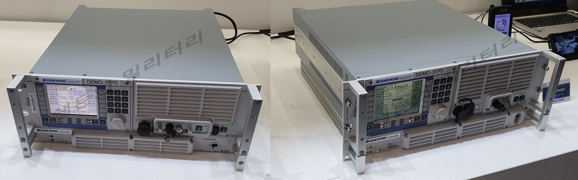 M3SR 4100(HF) / 4400(UHF) Link-22 무전기