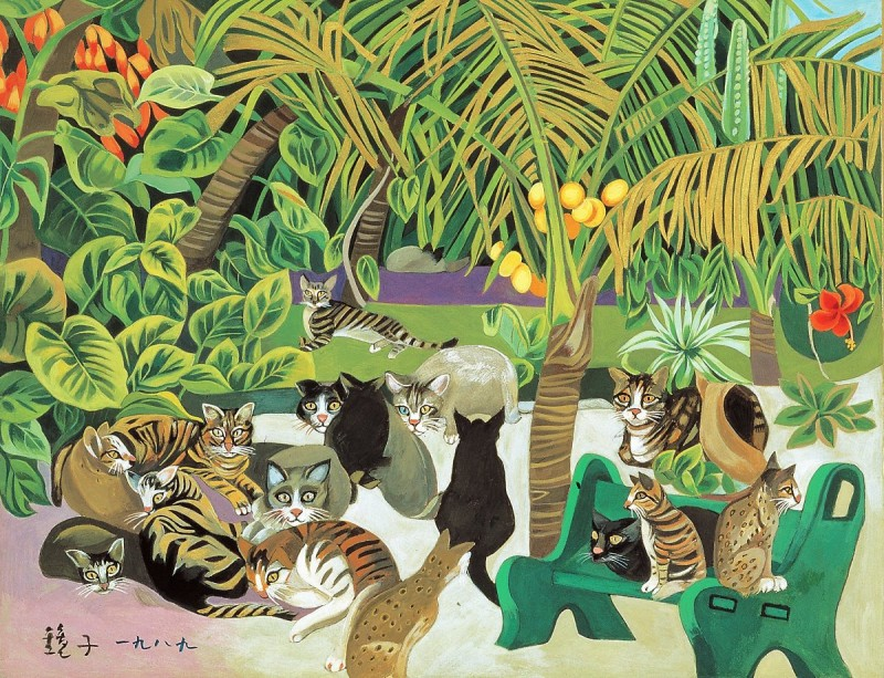 천경자 - 해밍웨이의 집 2 (1989)