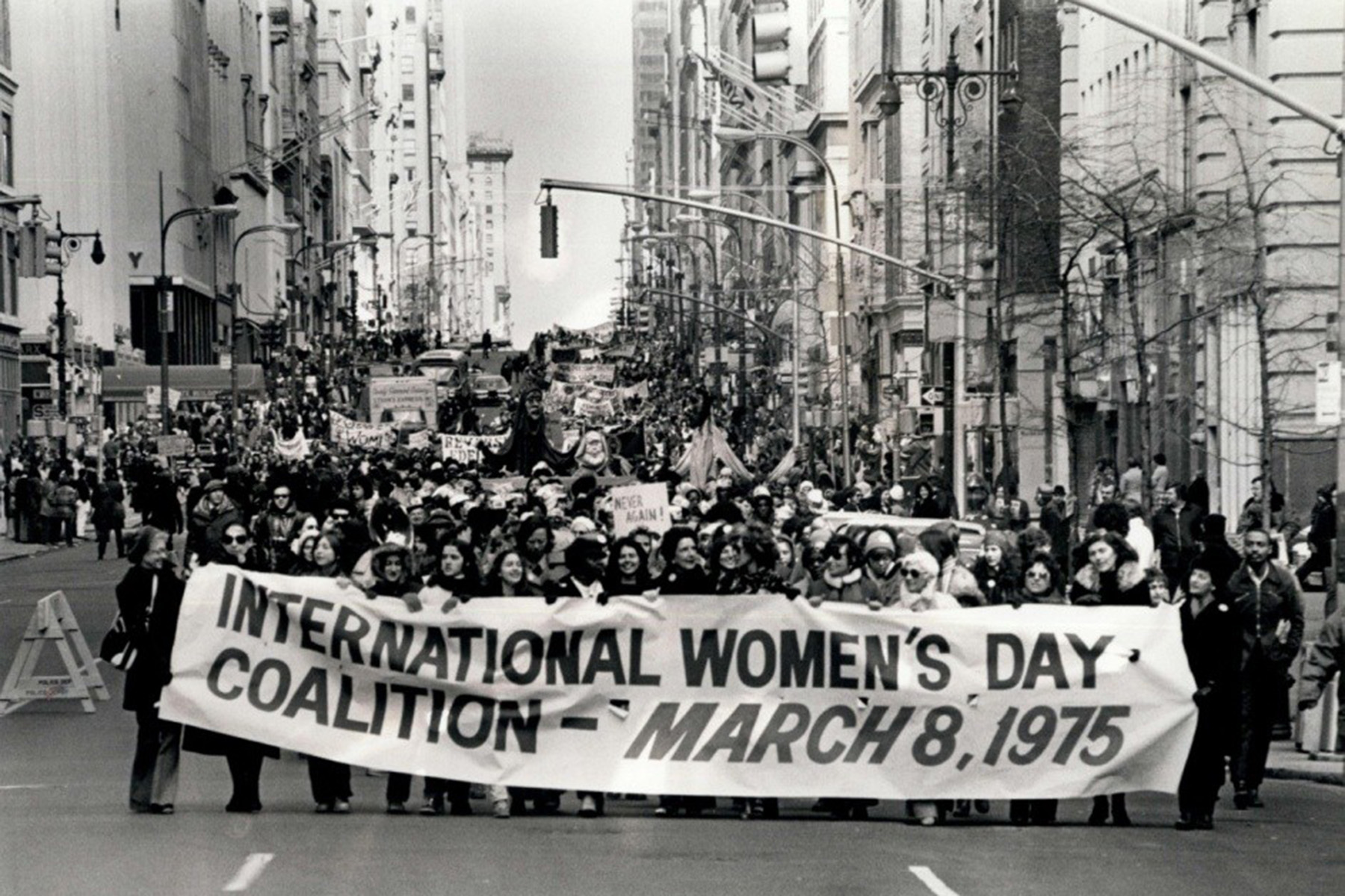 1975년 세계 여성의 날 연합 © Keystone Pictures USA