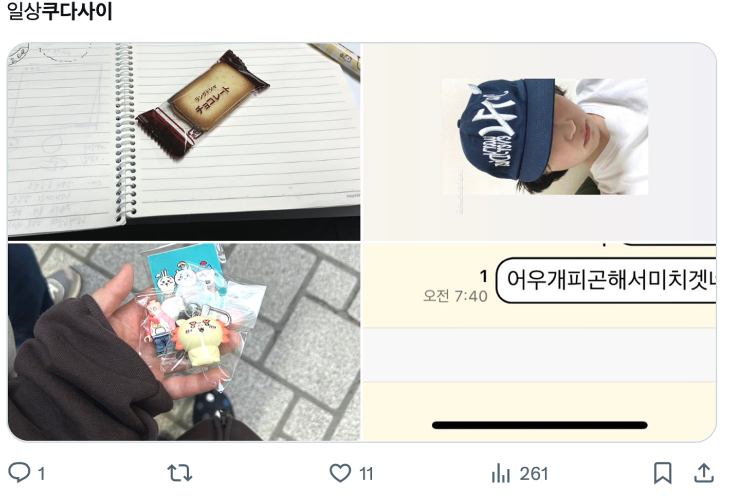 이미지 = X 캡처 (https://x.com/0afos/status/1774712120585990211?s=20)