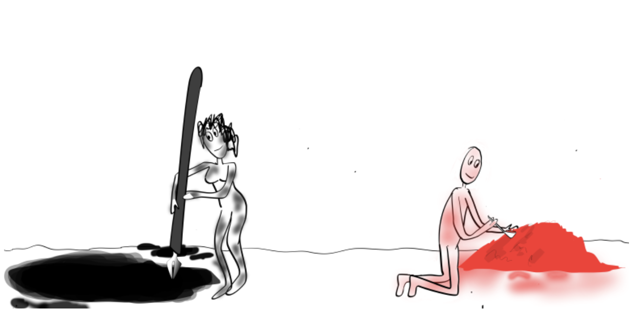 근묵자흑 근주자적 입니다. 같이 붉어지는 경우가 더 많습니다.