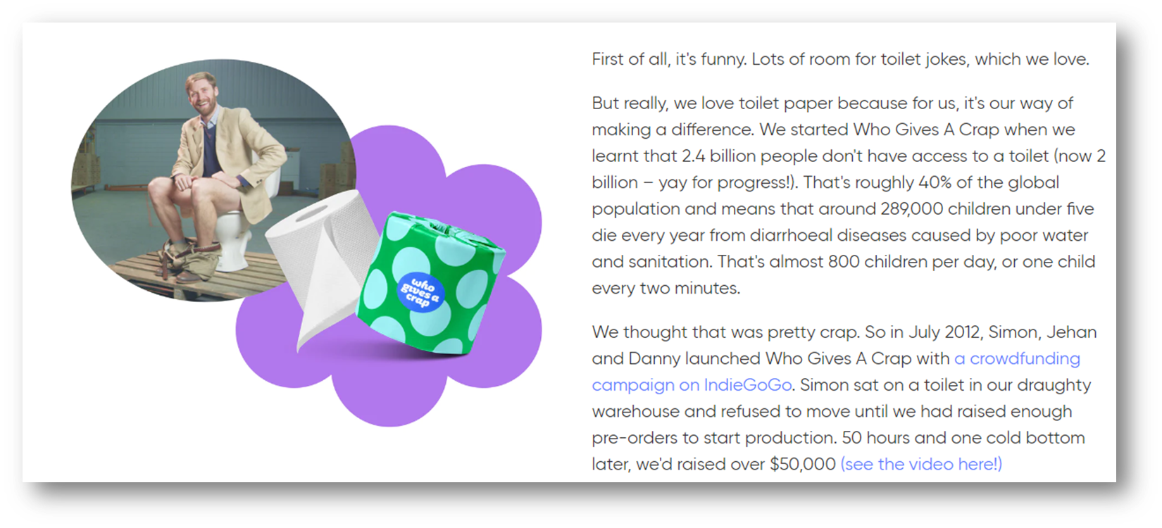   출처: Who Gives A Crap 공식 웹사이트