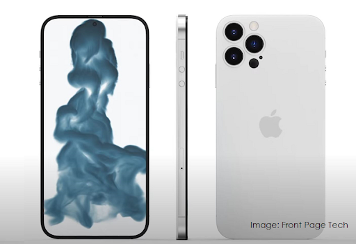 아이폰14 예상 디자인. 출처 : 프론트페이지테크