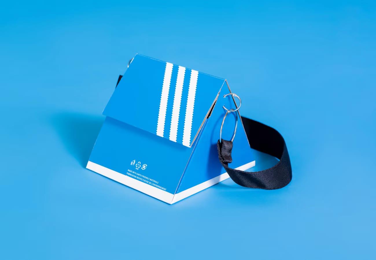 아디다스 박스 재활용 아이디어