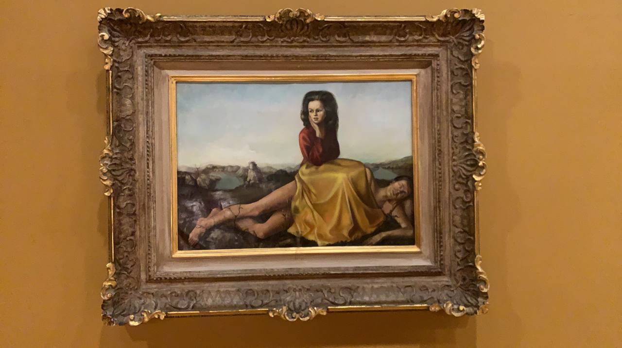 레오노르 피니 작업 실제로 본거 처음이고 완전 존나 좋은 ….^^ ㅎㅎ (메모로 ‘액자’’케이트부시’ 이런거 적어놧는데 멀 어쩌자고 적어놧는지 모르겟는) ㅎ&nbsp;