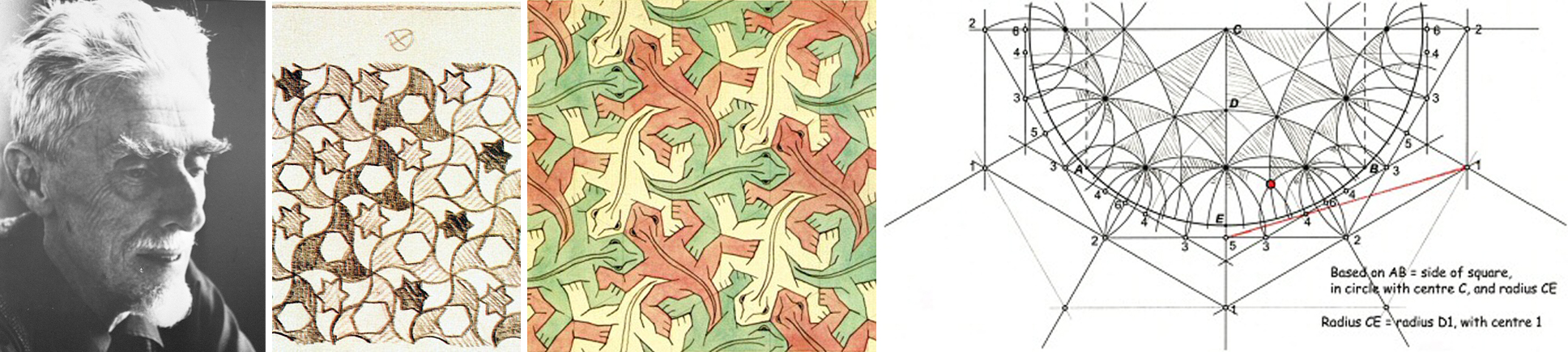 에셔의 작품 연구, 위키피디아