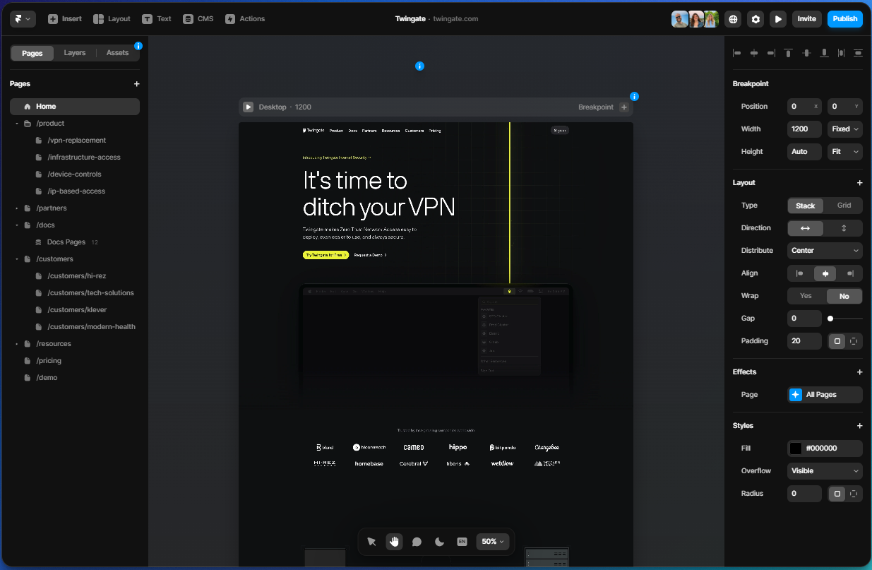 출처-Framer 웹사이트