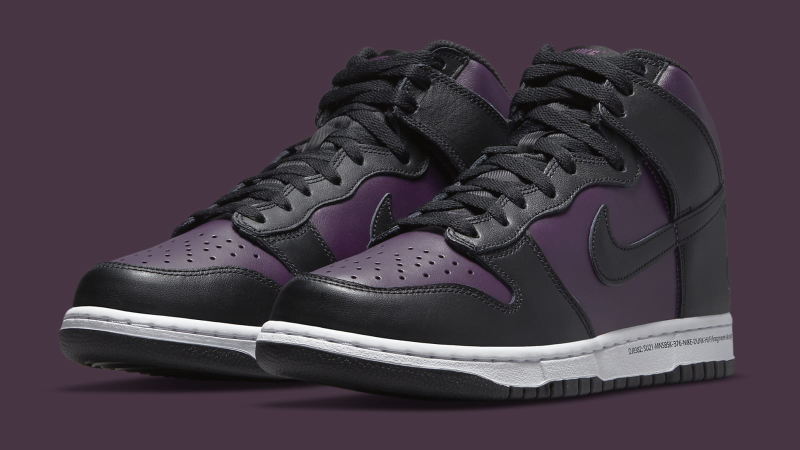 덩크 하이 x Fragment Design