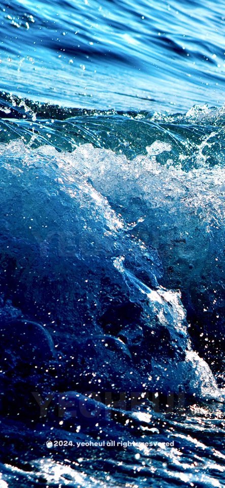 여흘레터 0호 배경화면